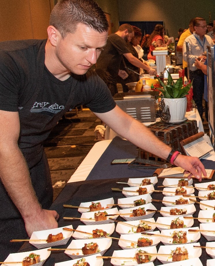 Culinary table display