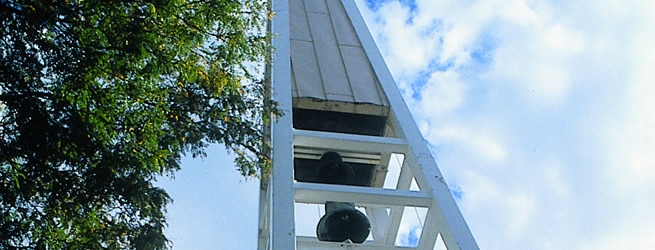 close-up of Bell Tower