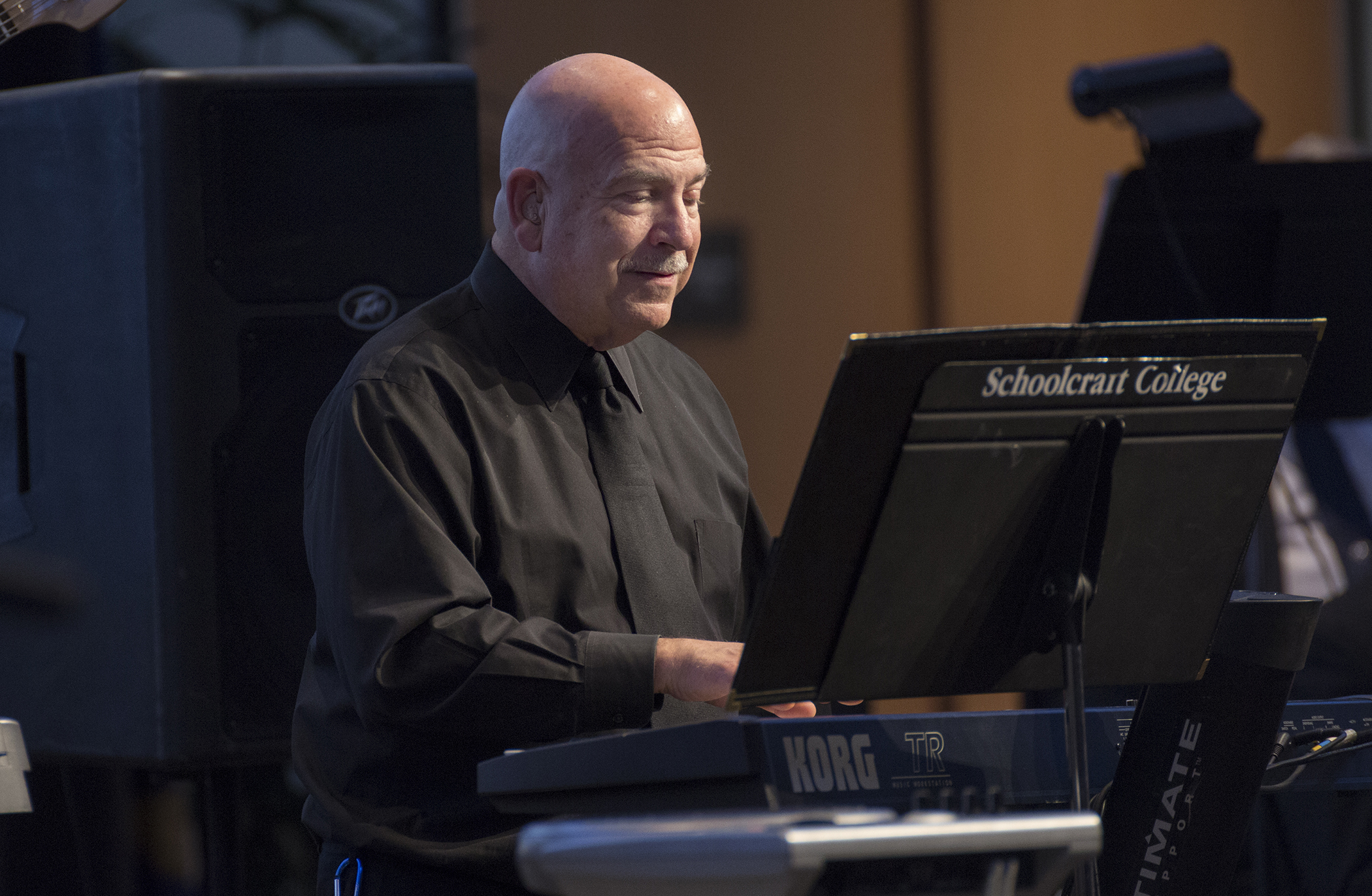 Dr. Polot at a keyboard