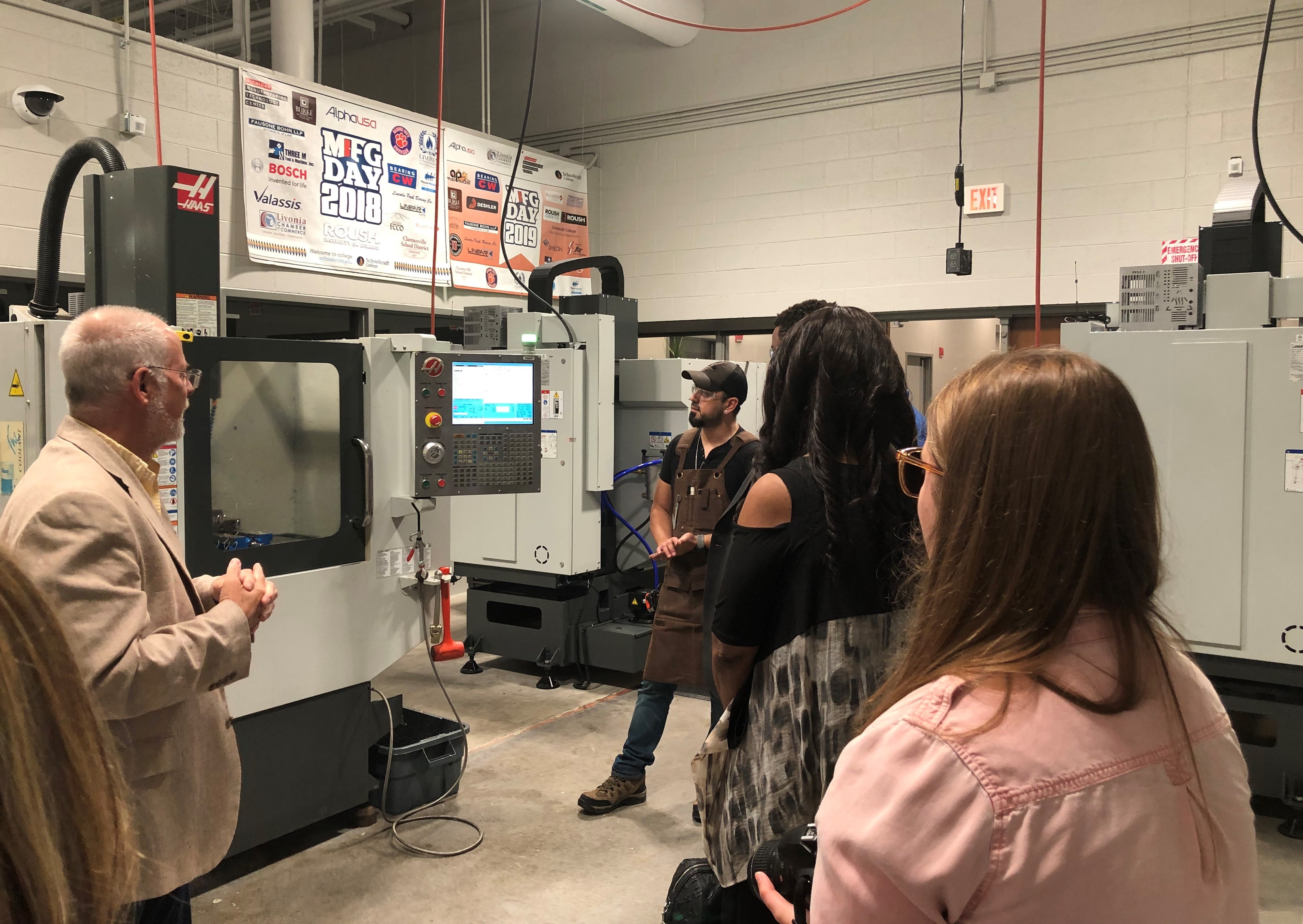 Gene Keyes educating a group