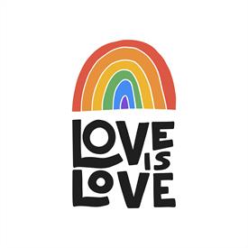 Love is Love rainbow