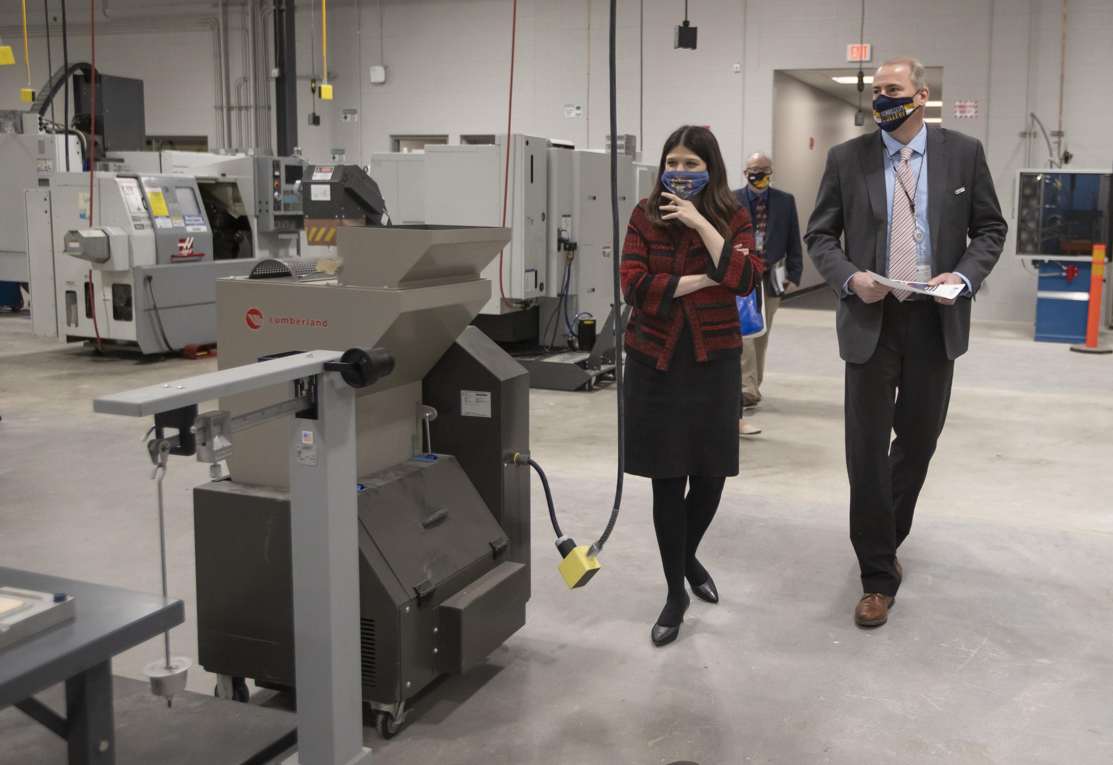 Rep. Haley Stevens touring facility