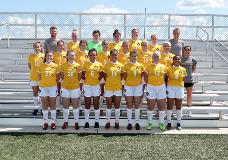 Team photo of the women's soccer team
